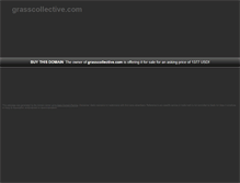 Tablet Screenshot of grasscollective.com